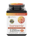 Youtheory Turmeric Curcumin Supplement with Black Pepper BioPerine, Výkonný Antioxidant vlastnosti pre Joint & Healthy Zápal Podpora 2250 MG 210 Kapsule
