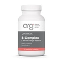 Metabolická údržba B-komplex - Metylovaný vitamín B komplex pre ženy a mužov, Podpora bunkovej energie s folátom, Niacínom a biotínom, VIT B doplnok - 90 Vegánskych kapsúl (Pack of 1)