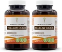 Tajomstvá 120 kapsúl Tribe Yellow Dock (2 ks), 1000 mg, Žltá dok (Rumex Crispus) Sušený koreň (2x120 kapsúl)