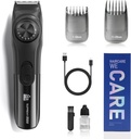 SUPRENT nastaviteľné Bradavice Trimmer pre mužov, bezdrôtový elektrický bradavice Trimmer s presným dial, USB dobíjateľné 19 dĺžka nastavenia fúzy Trimmer pre mužov darčeky (čierna)