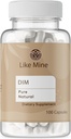 Like Mine DIM (100 Capsules), Pure & Natural, No Fillers or Additives, Dietary Supplement