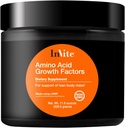 Invite Health Amino Acid Growth Factors - Supports Muscle, Immune, Digestive and Circulatory Health - Contains L-Glutamine, L-Arginine, L-Ornithine, L-Lysine, and Glycine - 30 Servings