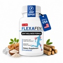 N-Labs Flexafen Joint Support Doplnok Spoločná zdravotná podpora s MSM, kolagén typ 2, kyselina hyalurónová, Boron & White Willow Bark 