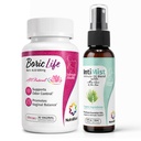 NutraBlast kyseliny boritej Vaginálne domnienky 600 mg (30 Počet) w/Intimist Essential Oils Blend Spray (2 fl oz)