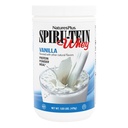 NaturesPlus SPIRU-TEIN WHEY Shake, Vanilla - 1,05 LB - Srvátka Proteín prášok - so Spirulina, Vitamíny a minerály - bez lepku - 14 Servisov