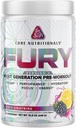 Core Nutritionals Fury V2: Powder pre-Workout maximalizovať výkon v Gym W/Zum-XR® kofeín, L-CItruline, a Alpha GPC (40 Scoops) (Black Lightning)