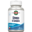 KAL Stres B komplex vitamínové doplnky, vitamín B komplex pre energiu, stres, tvorba červených krviniek a imunitná podpora, s vitamínom B12, B6 a kyseliny listovej, 60-dňová záruka, 50 Serv, 100 tabliet