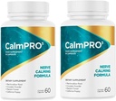 2 balenia Calmpro5, Calmpro5 Nerve Kapsule, 2025 Upgrade Calmpro5 Nerve Ukľudňujúce Formula Kapsule, Žiadne umelé konzervačné látky, Žiadne mliečne (2 fľaše)