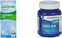 Debrox Swimmer ušné kvapky, 1 Fl Oz a HealthWise Mediked Chest Rub, 4 oz. Závit