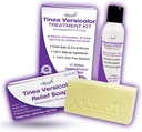 Naturasil Antimykotická Tinea Versicolor Liečba Kit Gentle & Fast Relief pre všetky typy Tinea, Folliculitída, Itch & Chilblains