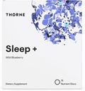 THORNE Sleep + Dissolable Supplement Disc - harmanček, L-teanín a melatonín pre hlboký, pokojný spánok - 15 Servisov