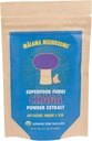 Chaga Extract Powder by Malama, Organic Fruiting Body Chaga Mushroom Powder, Superfood Adaptogénny, Podporuje imunitný systém, zdravie kože, a únava, 100 Servisov