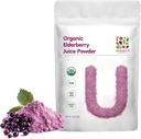UNLEASH'D ORGANIC Organické bazová šťava prášok 16 oz 100% Pure Natural Green Food, bohaté na antioxidanty a multivitamíny, vysoké antioxidačné účinky, protizápalové