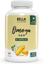 Bella All Natural Omega 3 6 9 s cesnakovým olejom - 200 Softgels
