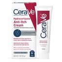 CeraVe 1% Hydrokortizón Anti-svrbiaci krém, Free Fragrance Relief for Ekzém-Prone & Suchá koža, 1 Ounce