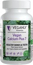 VEGANLY Vitamíny- Vegánsky vápnik Plus 7 pre zdravé kosti a zuby (60 caps) Rastlinné-založené doplnok