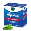 Vicks VapoPads Original Mentol Scent - Vapor Pads Refill for Vicks Zvlhčovače a parné inhalátory, Vôňa Pads for Congestion and Cough Relief, 20-Pack, Box Color May Vary