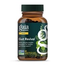 Gaia byliny Gut Revival - Bylinné trávenie doplnok k podpore zdravie Gut - Vyrobené s Astragalus, Gotu Kola, Jujube & More - Bez mlieka, sóje a lepidla - 60 Vegan Kapsule (60 Servings)