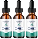 (úradný) Cortexi Tinnitus liečba sluchová podpora s chrómom, Hroznové semeno, Astragalus, Maca Root - Cortexi podpora sluchu kvapky doplnok Cortexi Tinnitus liečba pre zvonenie ucha (6oz)