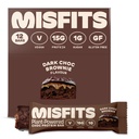 Misfits Vegan Protein Bars, Dark Chocolate Brownie - Pôvodné recepty 