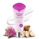 Estrogén krém pre ženy Menopauza Relief: Prírodný bioidentický Estrogén krém pre Hormone Balance, Hot Flash, a Menopauza Podpora - Topický Phytoestrogén krém pre tvár, zbrane a Abdomen - 4 Oz