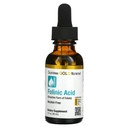 Kyselina folínová, bioaktívna forma folátu z kalciumfolinátu, bez alkoholu, 1 fl oz (30 ml)