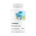 THORNE - kyselina alfa-lipoová - 300 mg - doplnok pre detoxikáciu pečene, antioxidačná podpora, nerve zdravie a duševná ostrosť* - 60 porcií