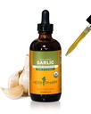 Herb Pharm Certified Organic Cesnak Liquid Extract for Cardiovaskulárne a obehové podpora - 4 Ounce
