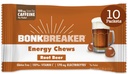 Bonk Breaker Energy Chews, Dairy-free, Gluten-free Ingrediencie poskytnúť rýchlu energiu a zameranie, 1 Box 10 paketov, Root Beer