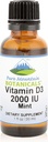 Pure Mountain Botanicals Ochutený vitamín D kvapky 
