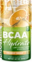 O čase BCAA Hydratácia Powder Orange Cream, s L-Glutamine & Electrolytes, Non-GMO, Gluten Free, Monk Fruit, Coconut Water, 20 Servings
