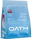 Oath Nutrition Clear Swhey Isolát Protein Powder, Coco Razz, 20g Kompletné Protein per Serving, No Added Sugar, Grass-Fed, 18 Servings