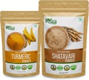 ORGANICKÝ ZING Shatavari- 454g a Turmérsky prášok- 227g