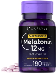 Carlyle Melatonin 12 mg Fast Rozpúšťa 180 tabliet 