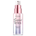Olay Super Eye Serum - Vitamín C, kofeín, Niacínamid, Amino Peptide, Aloe Vera - Brightens Tmavé kruhy, Anti-Vrásky, Anti-Aging, Brightening, Smooths Fine Lines, Firming, Hydrating, 0.45 Oz