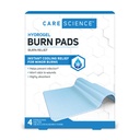 Starostlivosť Veda Hydrogel Sterilné Burn Oblečenie Opásanie Pads for Burn Relief, 4 ct 