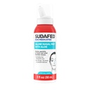 Sudafed Non-Medical Saline Nasal Mist s Aloe, Sinus Saline Nos Spray pre všetky vekové kategórie Rýchlo splachuje a hydratuje nosové priechody, Použite nosal Mist ako často je potrebné, Drug-free, 3 fl. oz