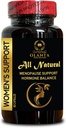 Menopauza Doplnky pre ženy - Organické Black Cohosh Doplnky Ženy, Menopauza Relief Hormon Balance pre nočné potenie Mood a ďalšie s Dong Quai - 1 Fľaša 60 Kapsule