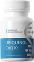 Advanced Bionutritionals Ubichinol CoQ10, Zvýšená výroba energie, Natural Antioxidant Supplement, vyrobené v USA, 30 Softgel