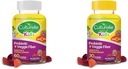 Culturelle Kids Daily Probiotic + Veggie Fiber Gummies (60 & 30 gróf) - Berry Flavor, Digestive & Immune Health Support