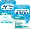 Tráviaca výhoda Intenzívne Bowel Podpora Probiotické Defends Against Gas & Bloating, 32 Počet Kapsule (2 balenia)
