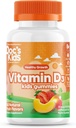 Lekár's Best Doc's Kids Children's Vitamin D3 Gummies 1000iu, podporuje zdravé kosti a zuby, Imunitné zdravie, Absorpcia vápnika, 60 Počet