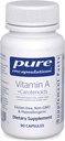 Pure Encapsulations Vitamin A + Carotenoids (Lutein, Zeaxantin, a Ast Appendix) 