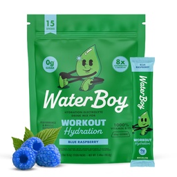 Waterboy Cvičenie Hydratácia 2,960mg Cukor Bez Electrolyte Powder Packets 