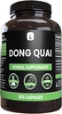 PURE ORIGINÁL SUROVINY Dong Quai, (365 kapsúl), bez horčíka alebo ryžových výplne, vždy čisté, Lab Overené