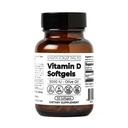 Santa Cruz Paleo vitamín D doplnok, Bone Health & Immune Support, 5000 i.u. Per Softgel, Gluten Free, Keto, bez cukru, Paleo, Vitamín D3, Olivový olej na absorpciu, prírodné zložky, 60 Softgels