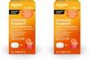 Amazon Basic Care Immune Support Citrus Chew Tablets, 32 Počet (Pack of 2)