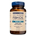 Wiley's Finest Wild Aljašský rybí olej Peak EPA - Triple Strength Peak EPA & DHA Supplement - 1000mg Fish Oil - Omega-3s pre spoločnú podporu zdravia - 90 Softgels (90 Servings)