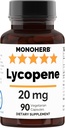 MONOHERB Lykopén 20 mg v kapsule - 90 Veg Capsule
