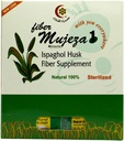 Mujeza Psyllium/Ispaghol Husk Supplement (100g) - 100% Natural Organic Husk Fiber, Healthy Eliminácia, Keto Friendly, Vegan, Gluten-free, Rozpustný a nerozpustný Fiber Zdroj - Mujezat Al-Shifa